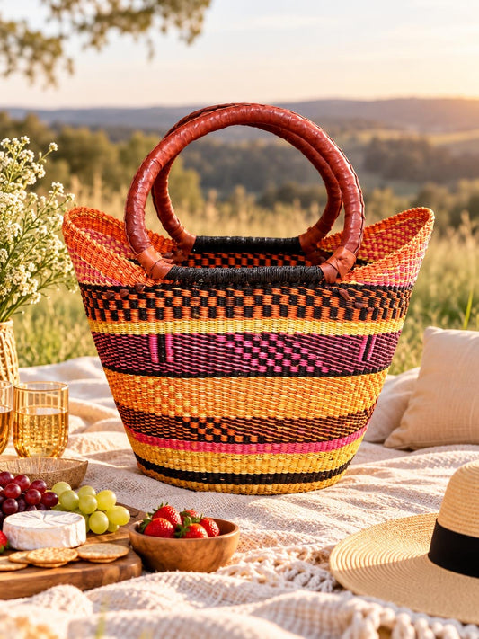 African Market Baskets