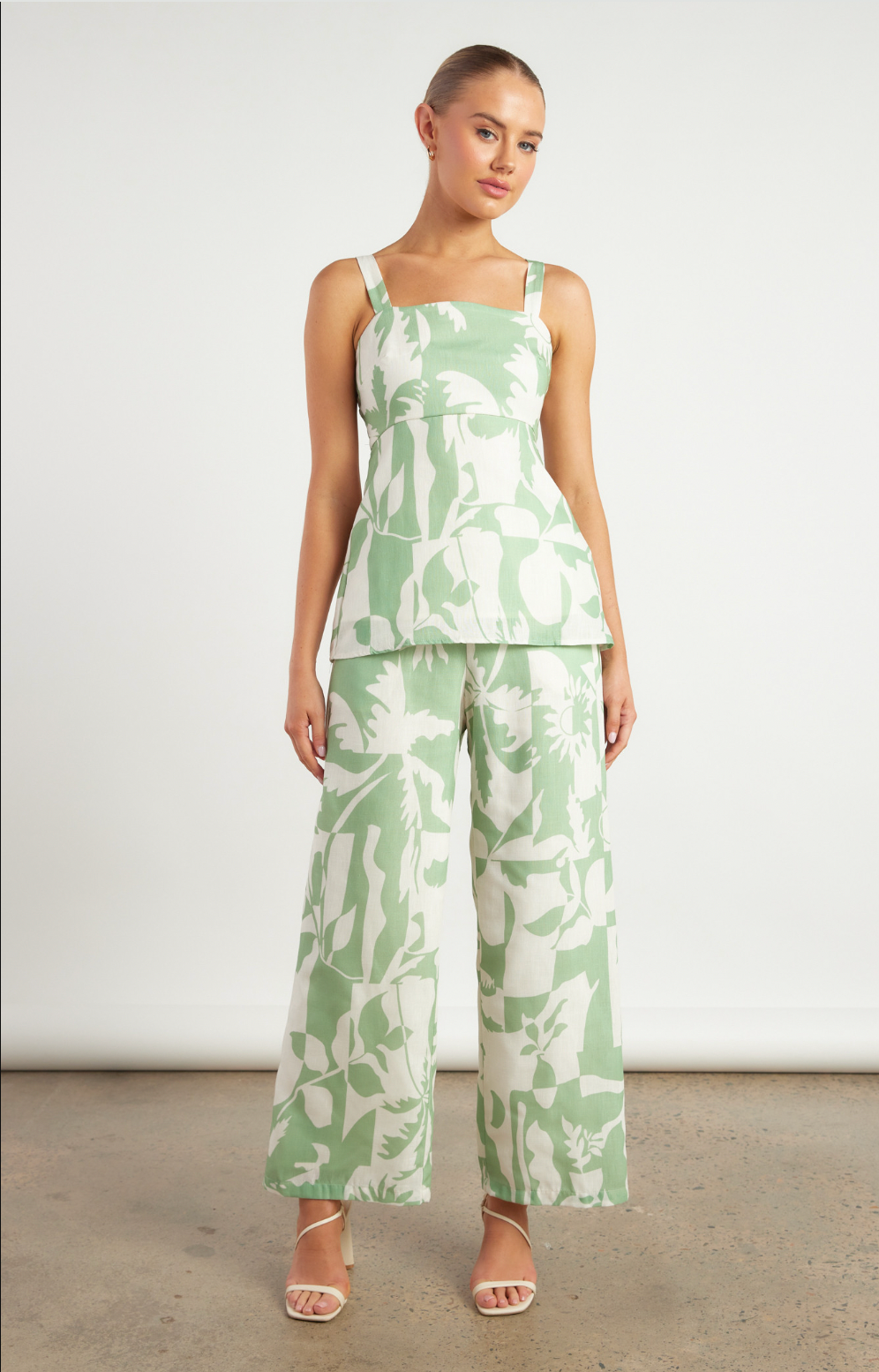 Tropical Icon Print Set - Pants