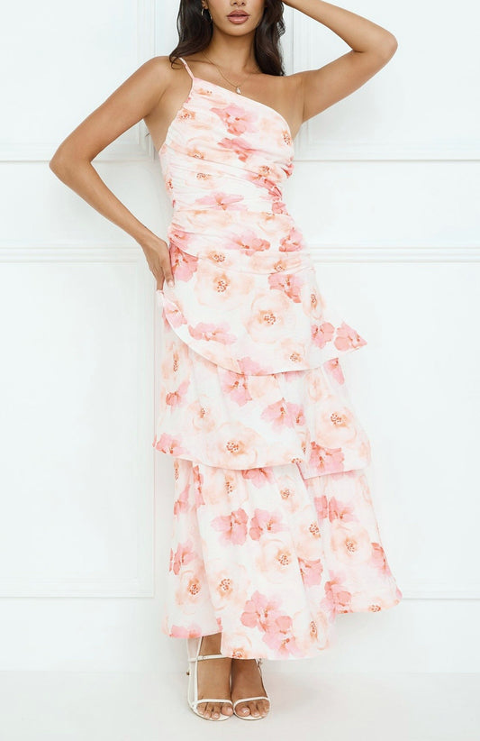Rosalie Floral Tiered Maxi Dress