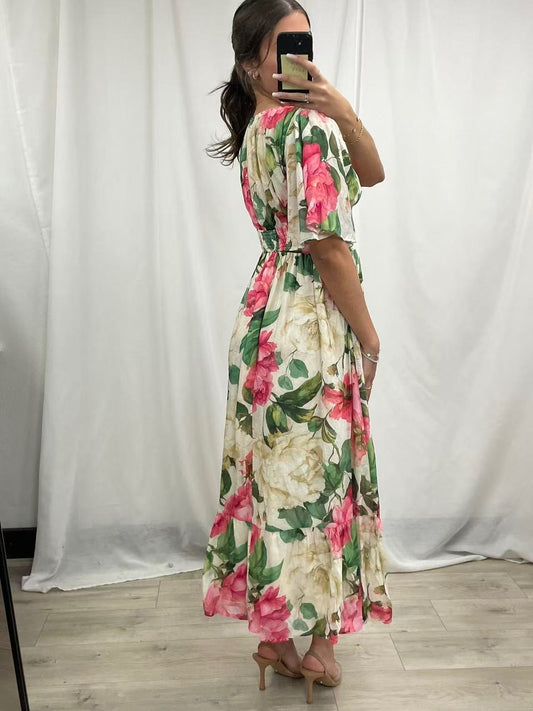 The Florence Bloom Maxi Dress