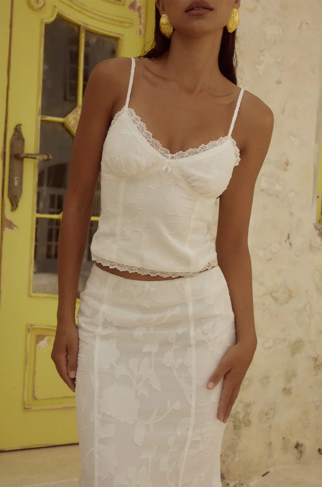 LARINA TOP - WHITE