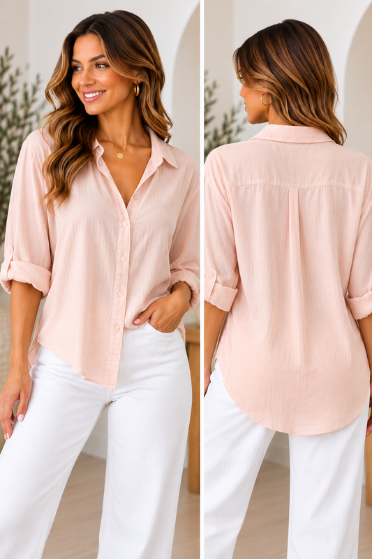 Relaxed Long Sleeve Shirt