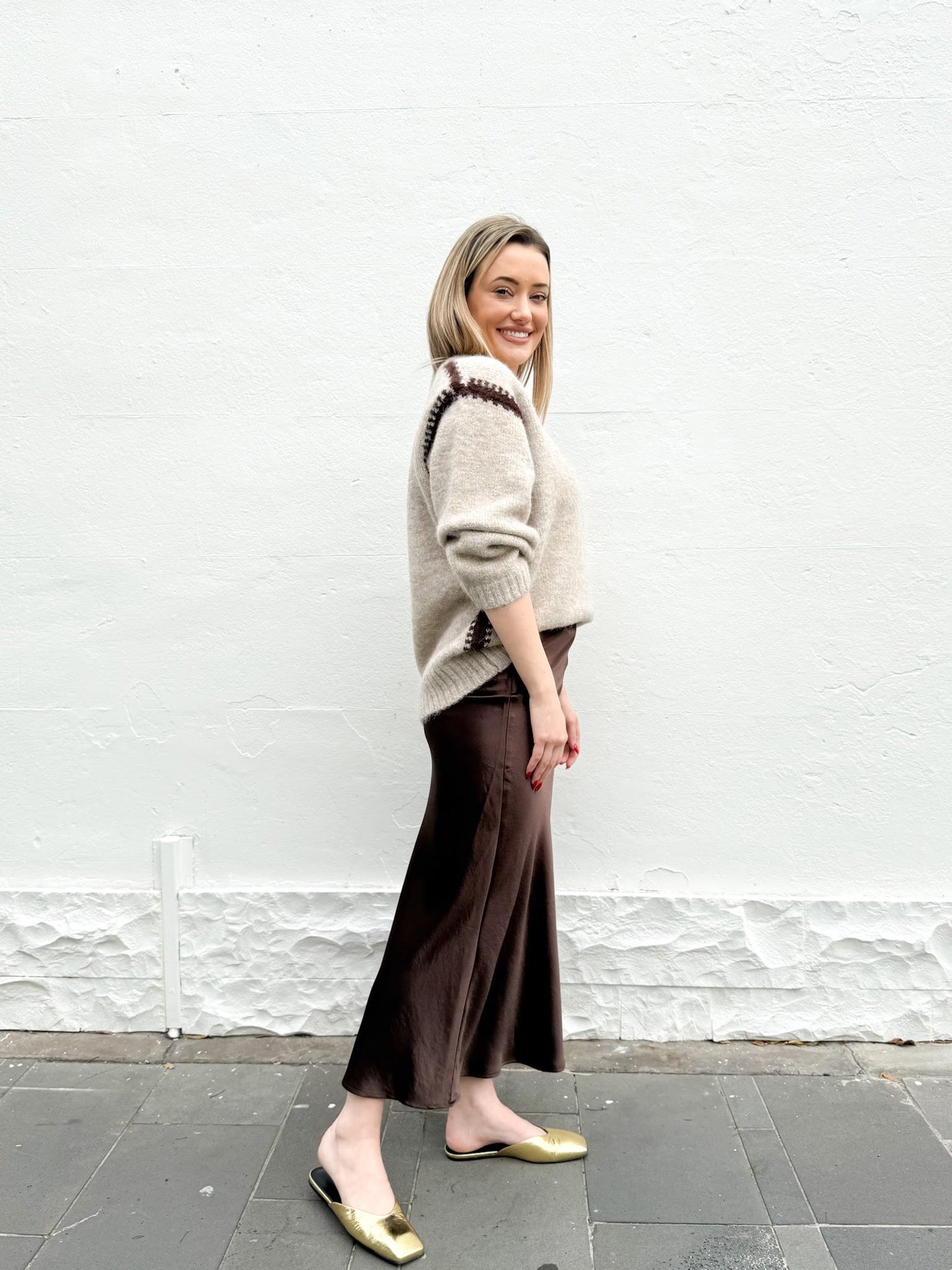 Mocha Borderliine JUMPER