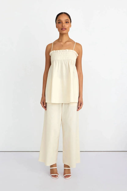 Ivory Cloud Camisole Beige