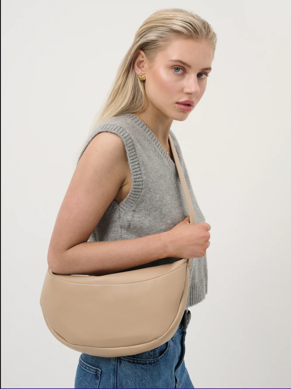 Half Moon Crossbody Bag