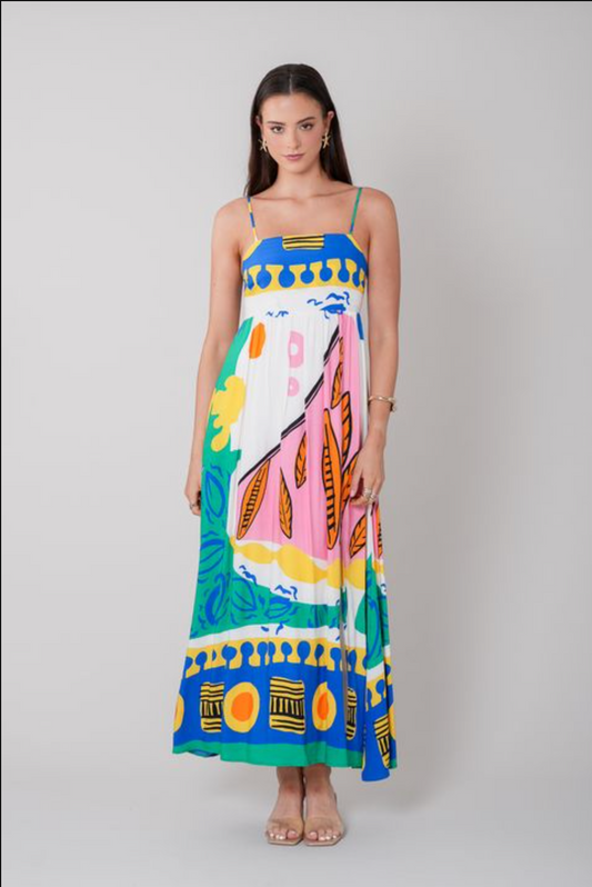 Teresa Thin Strap Maxi Dress