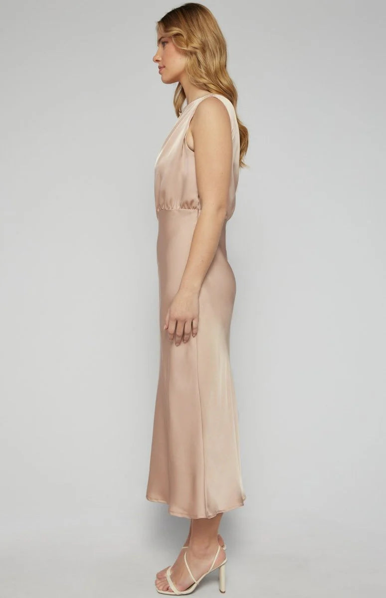 Eryn Off Shoulder Midi Dress