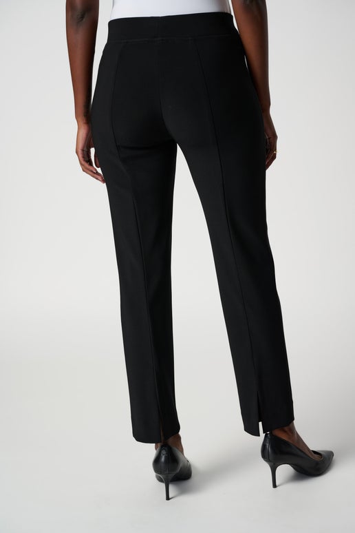 Black Classic Straight Pant
