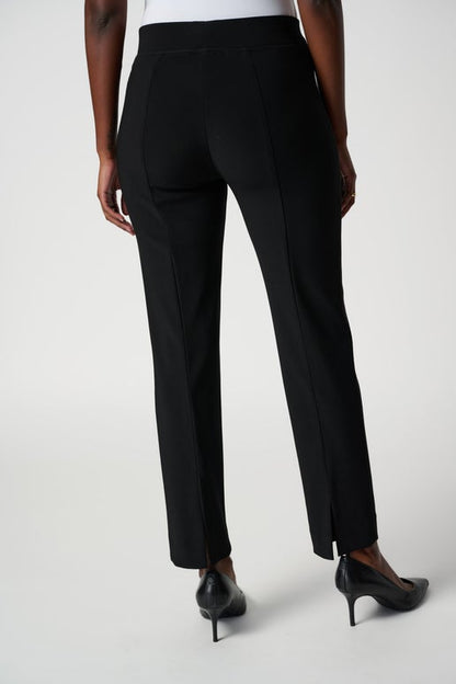 Black Classic Straight Pant