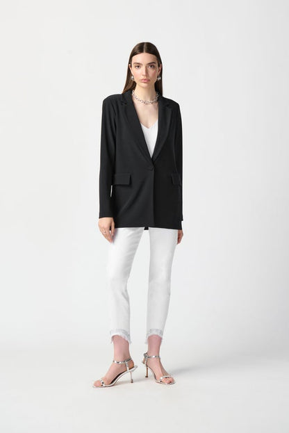 Black Straight Blazer