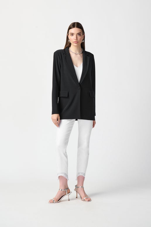 Black Straight Blazer