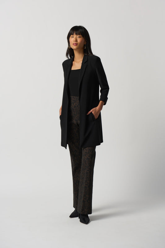 Long Open Front Blazer