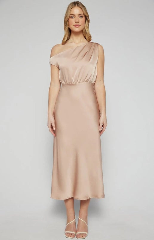 Eryn Off Shoulder Midi Dress