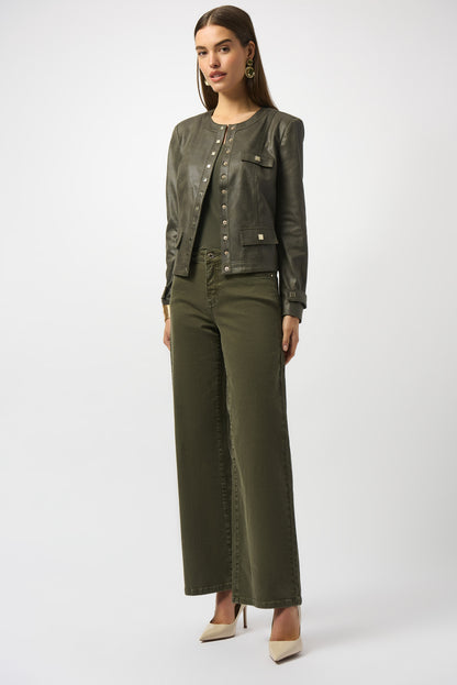 Avocado Goldie | Classic Wide-Leg Stretch Denim Jeans