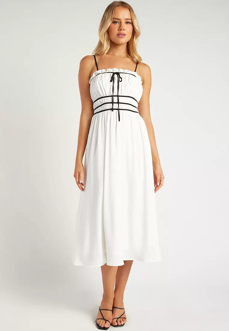 Chiffon Midi Dress