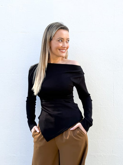 Surii Pointy Hem Top