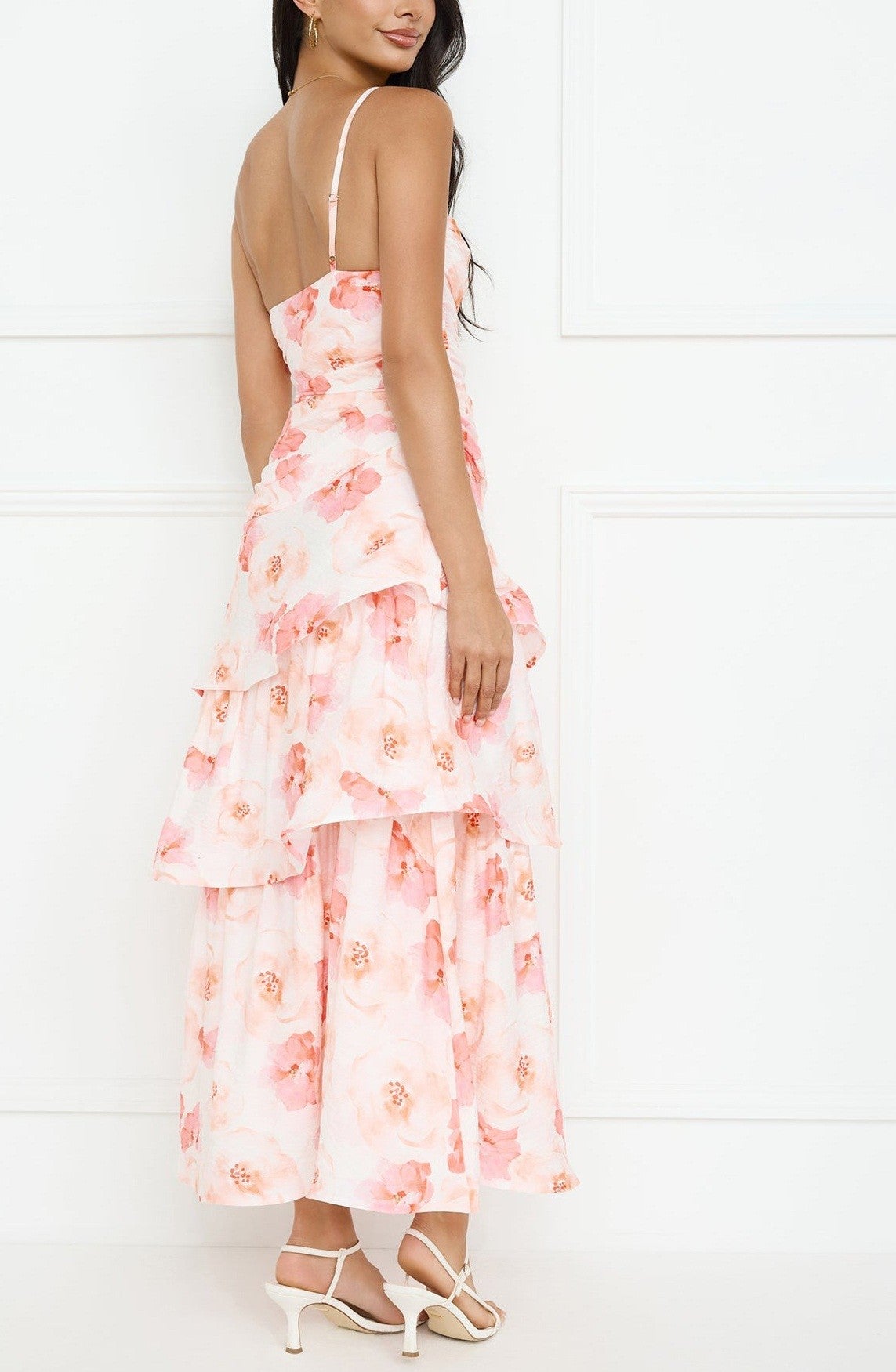Rosalie Floral Tiered Maxi Dress
