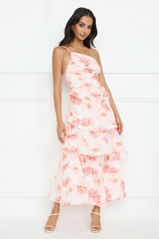 Rosalie Floral Tiered Maxi Dress