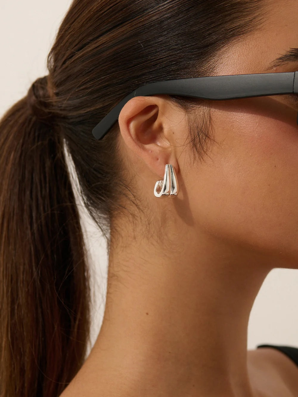 Ina Statement Plated Earrings