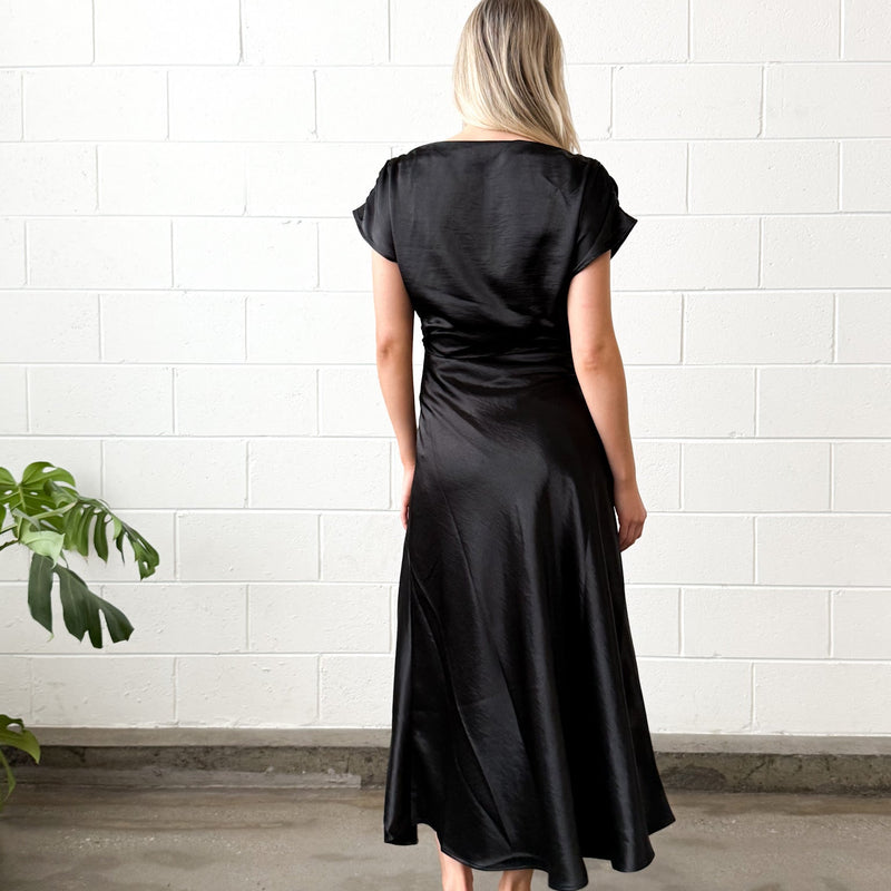 After Dark Luxe Satin Dress