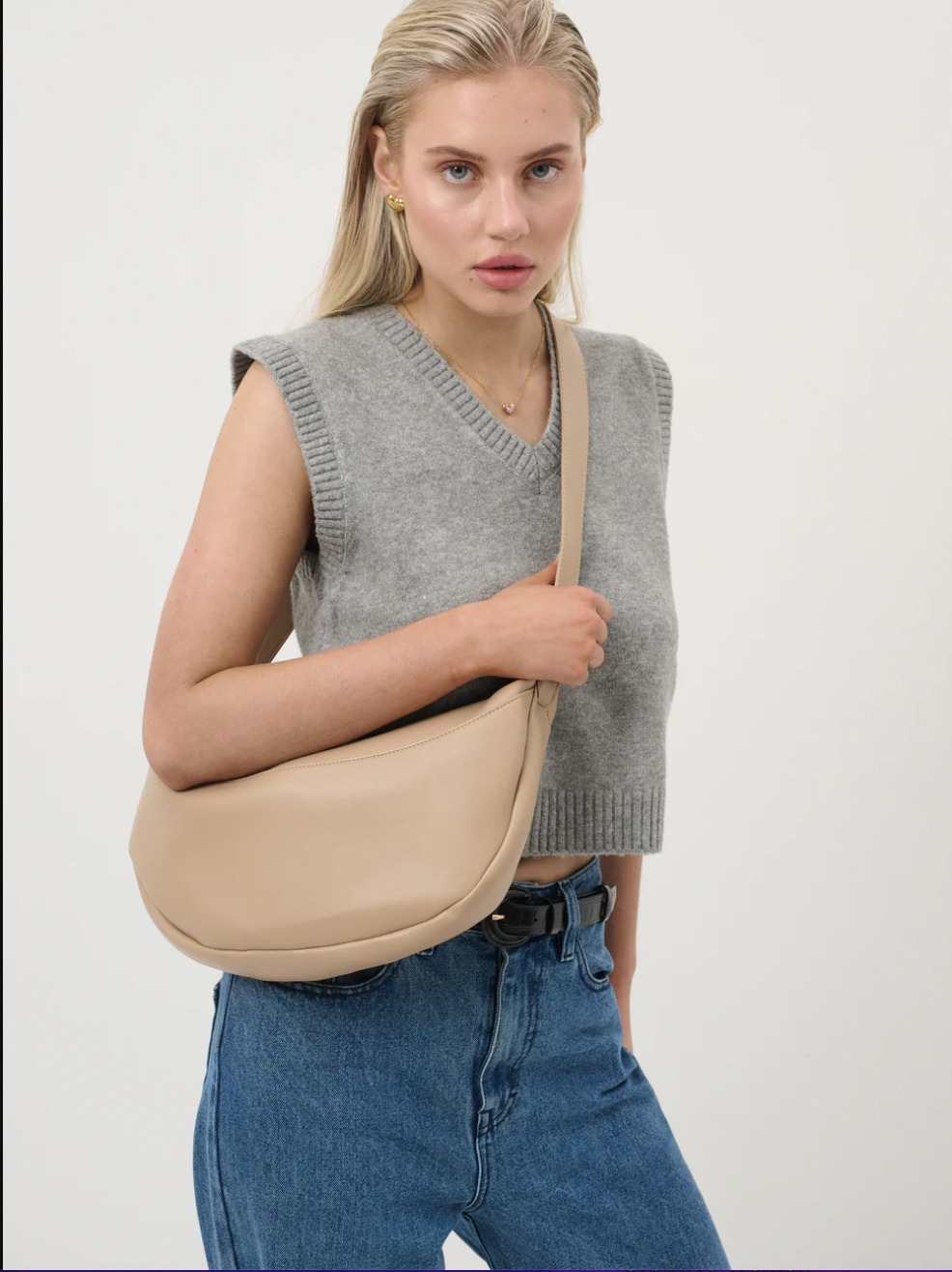 Half Moon Crossbody Bag