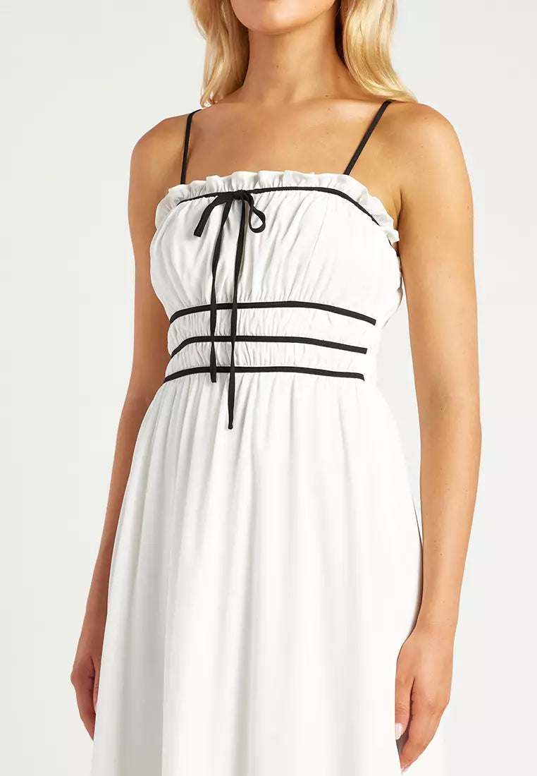 Chiffon Midi Dress