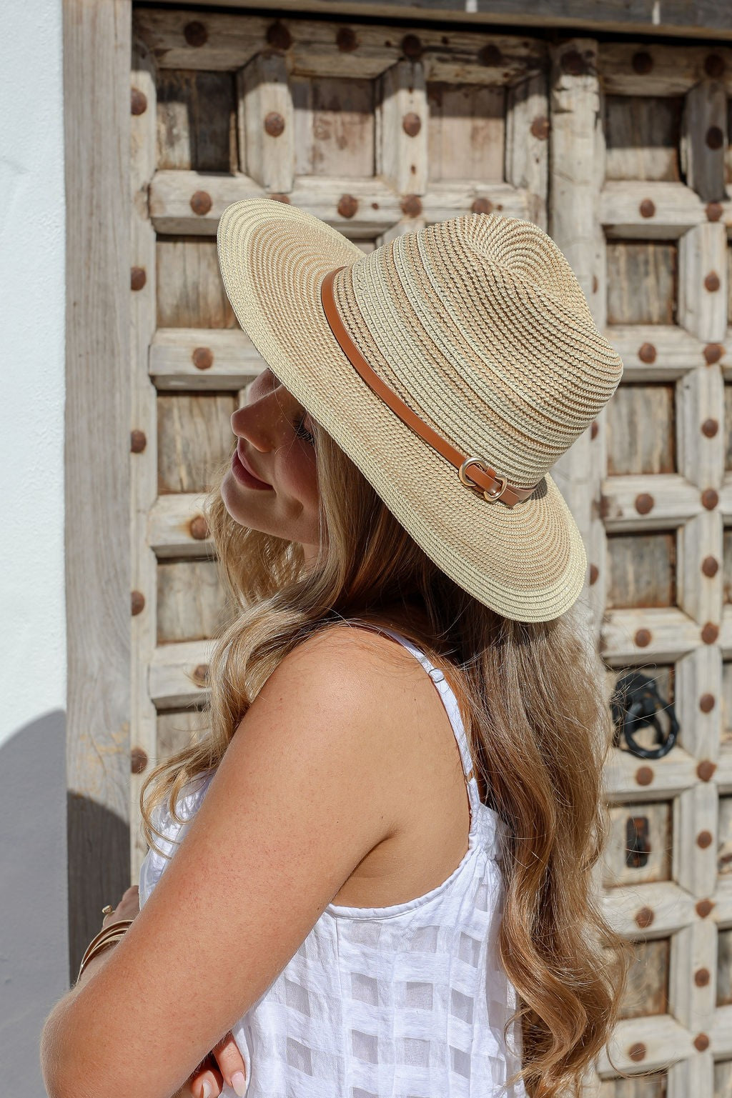 Panama Hat with Buckle