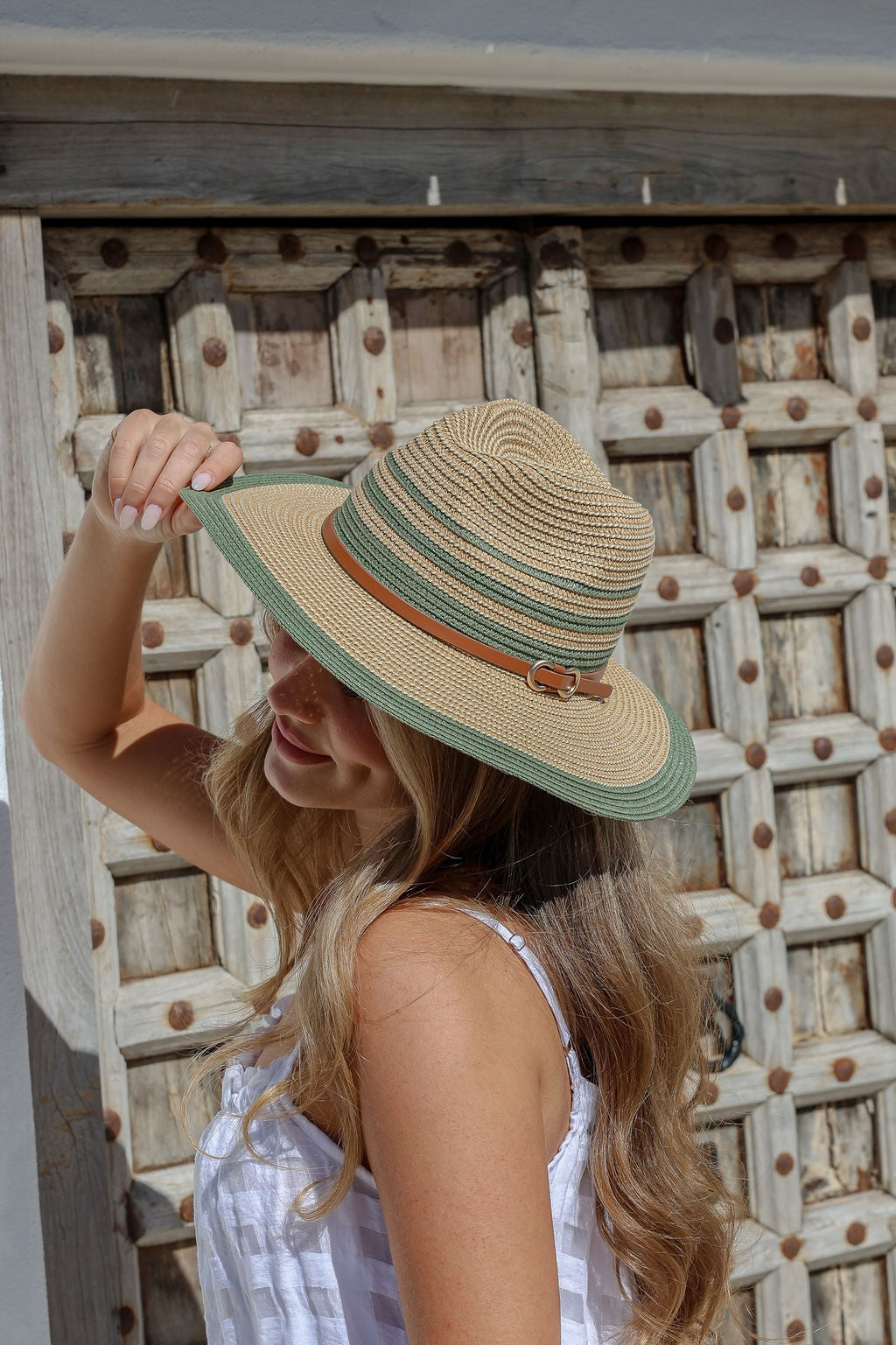 Panama Hat with Buckle