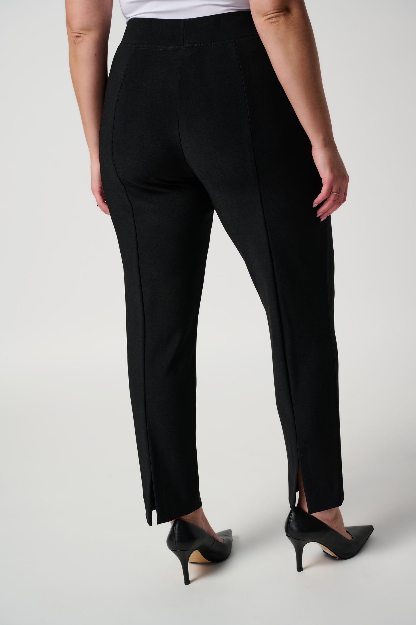 Black Classic Straight Pant