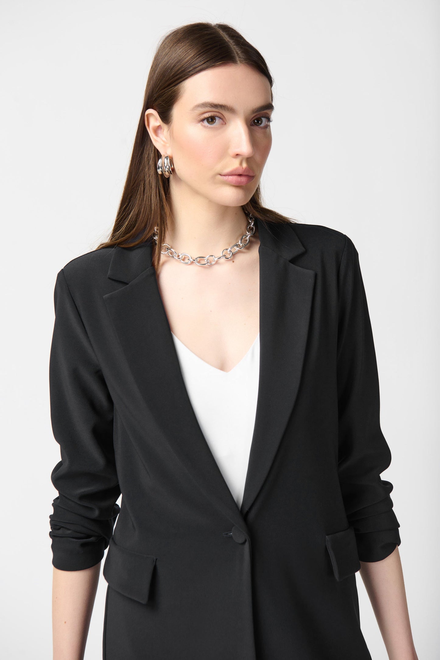Black Straight Blazer