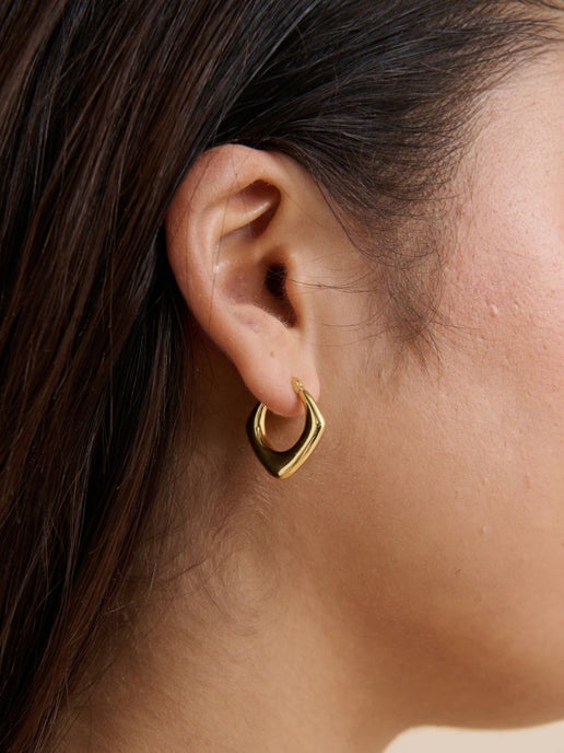Erica Diamond 18K Gold Earrings
