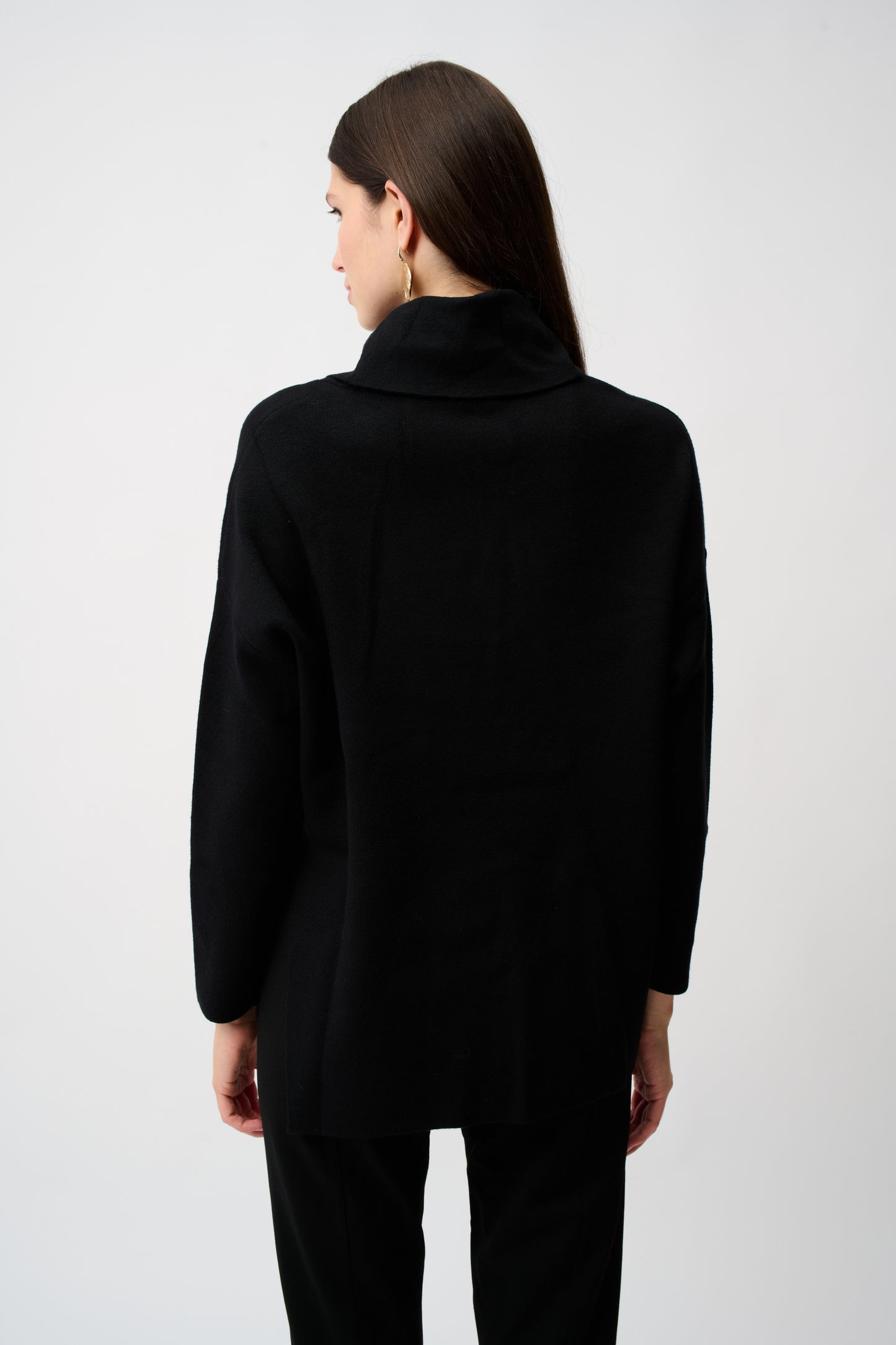 Sweater Knit Asymmetrical Pullover