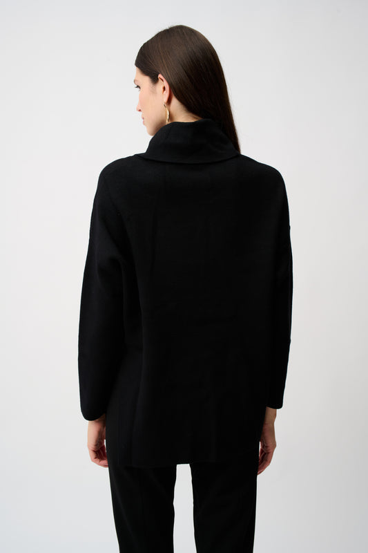 Sweater Knit Asymmetrical Pullover