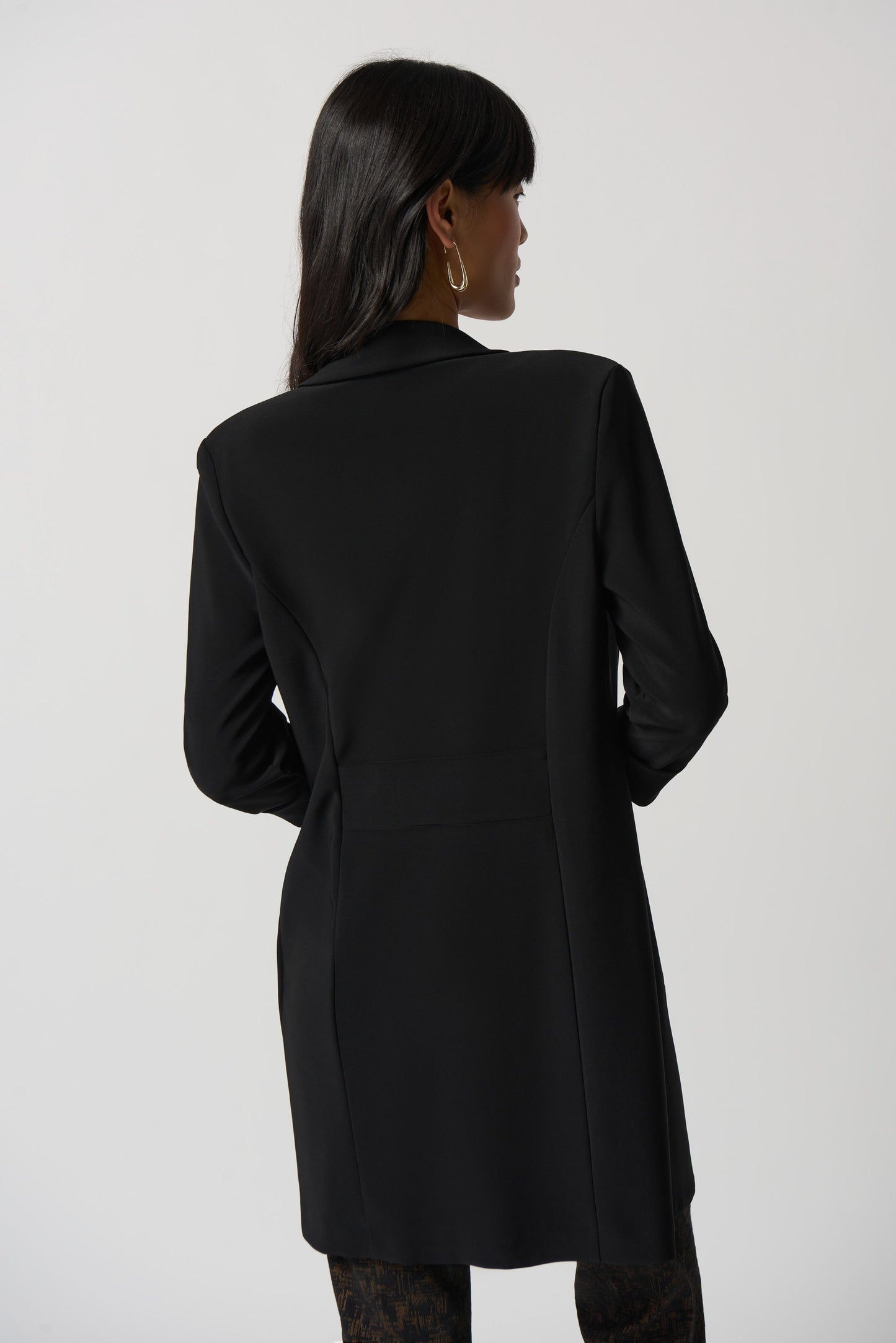 Long Open Front Blazer