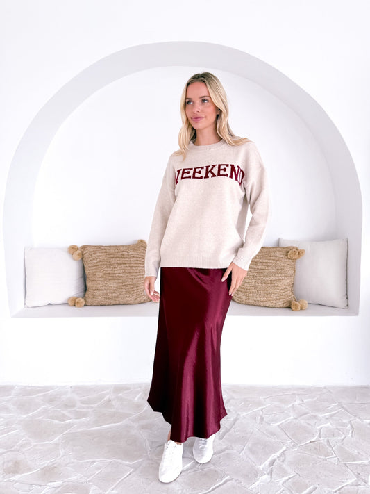 WEEKEND JUMPER