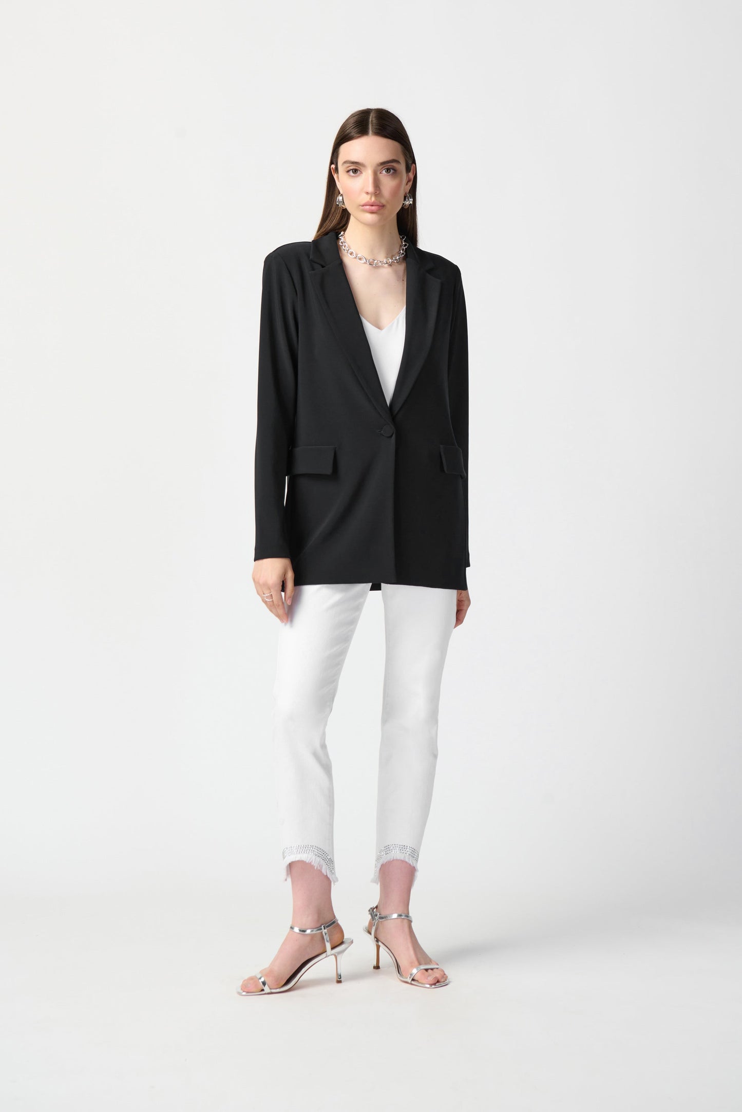 Black Straight Blazer