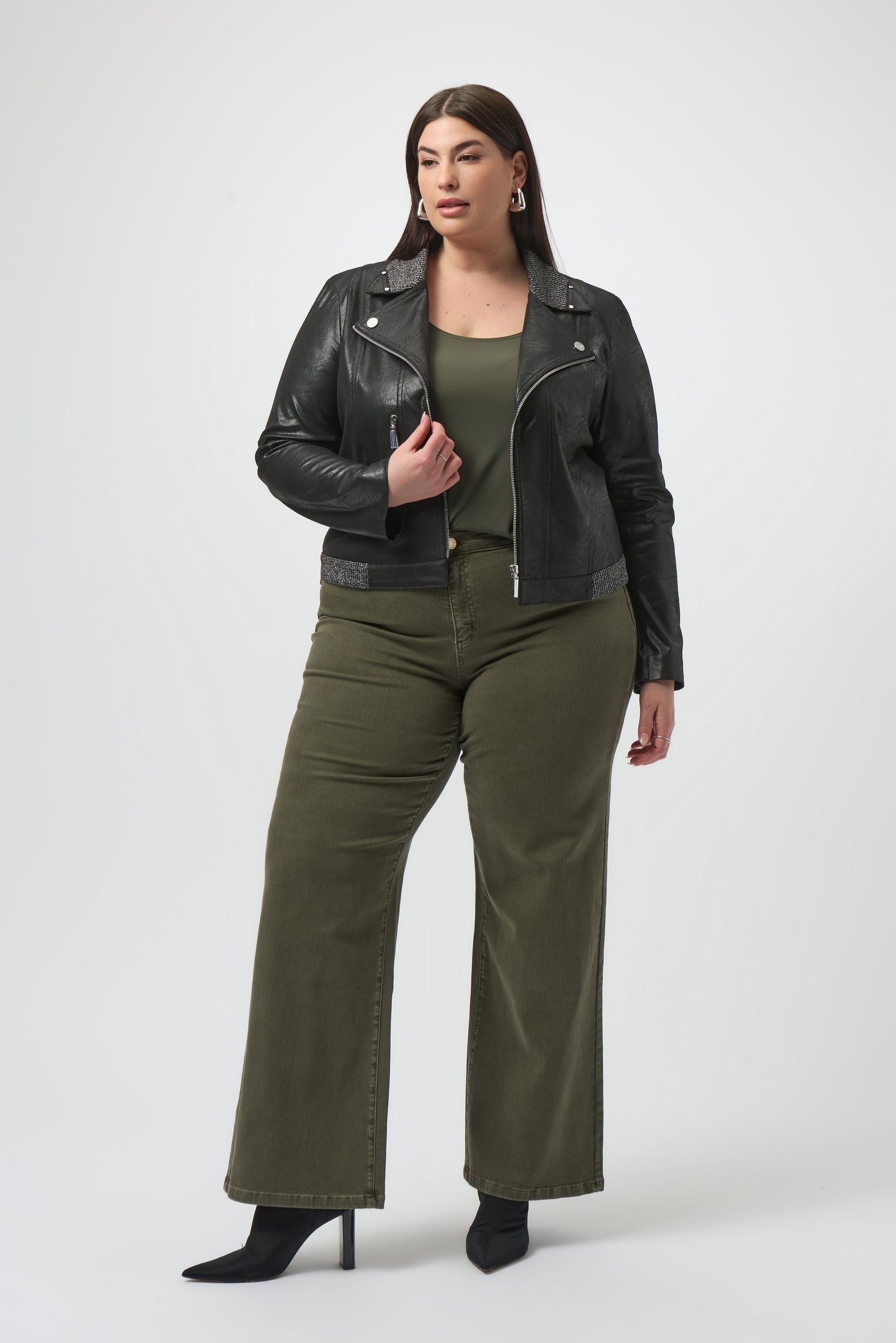 Avocado Goldie | Classic Wide-Leg Stretch Denim Jeans