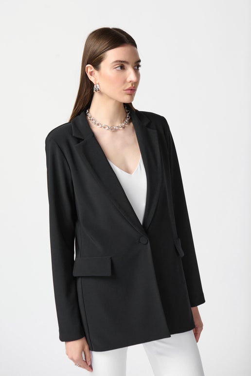 Black Straight Blazer