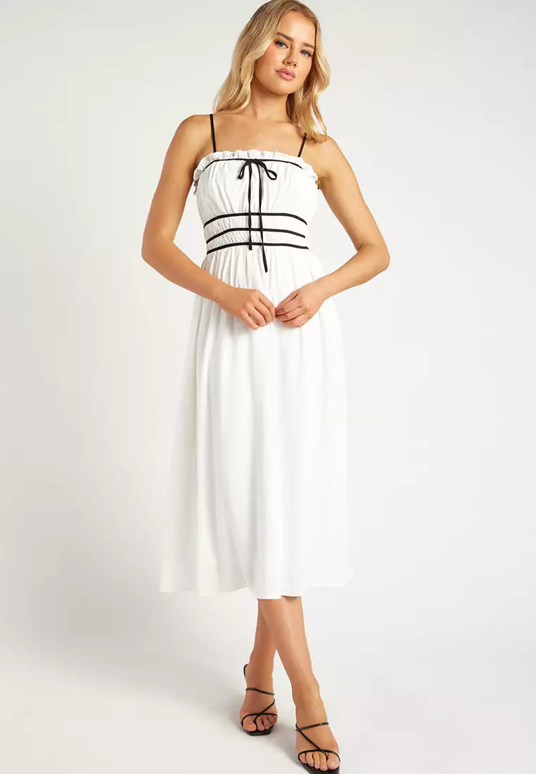 Chiffon Midi Dress