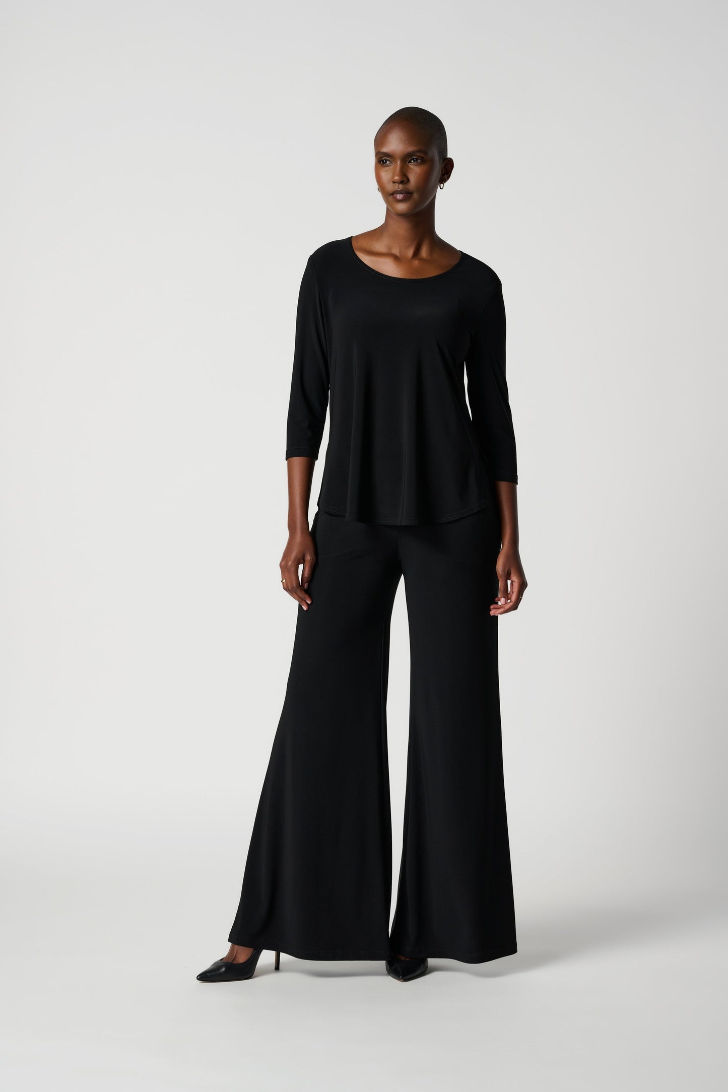 Black Classic Palazzo Pant