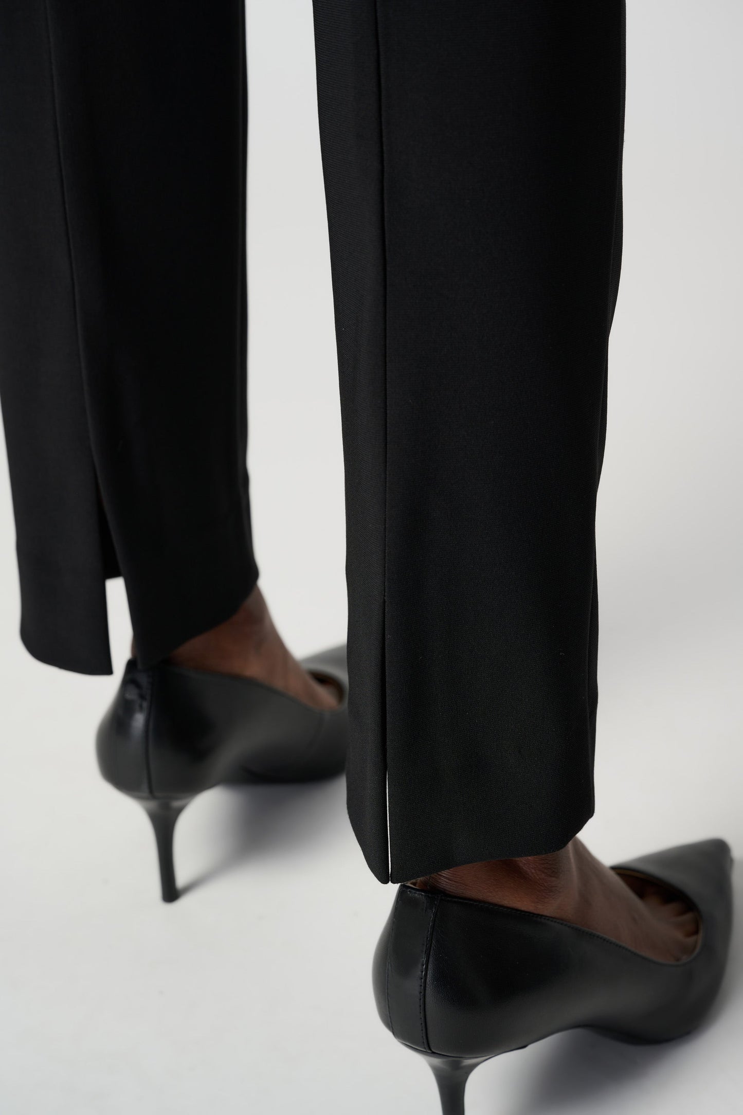 Black Classic Straight Pant