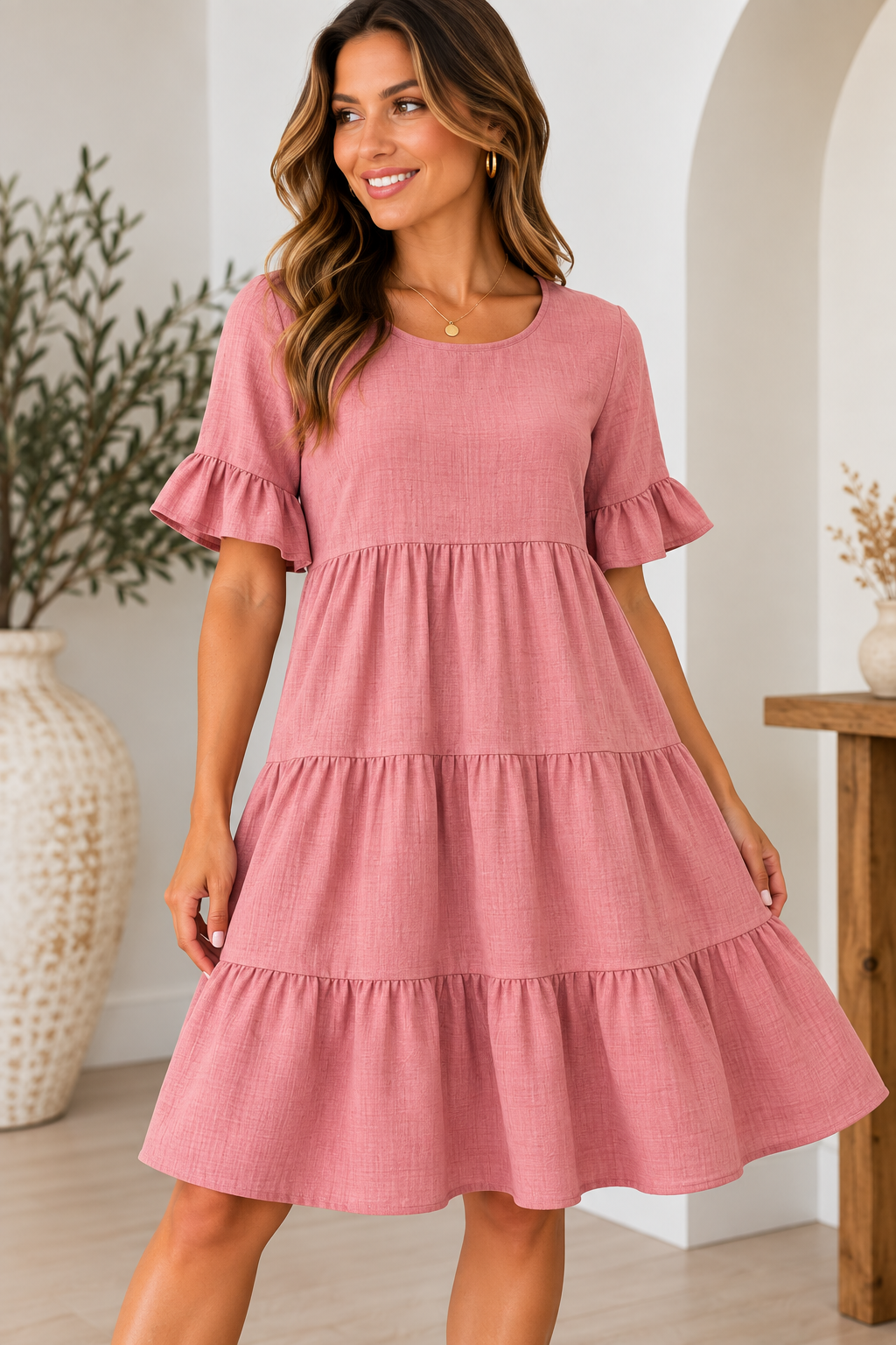 Tiered Dress