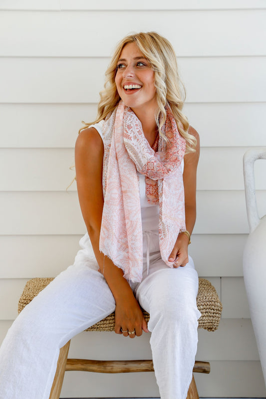Paisley Printed with Lurex