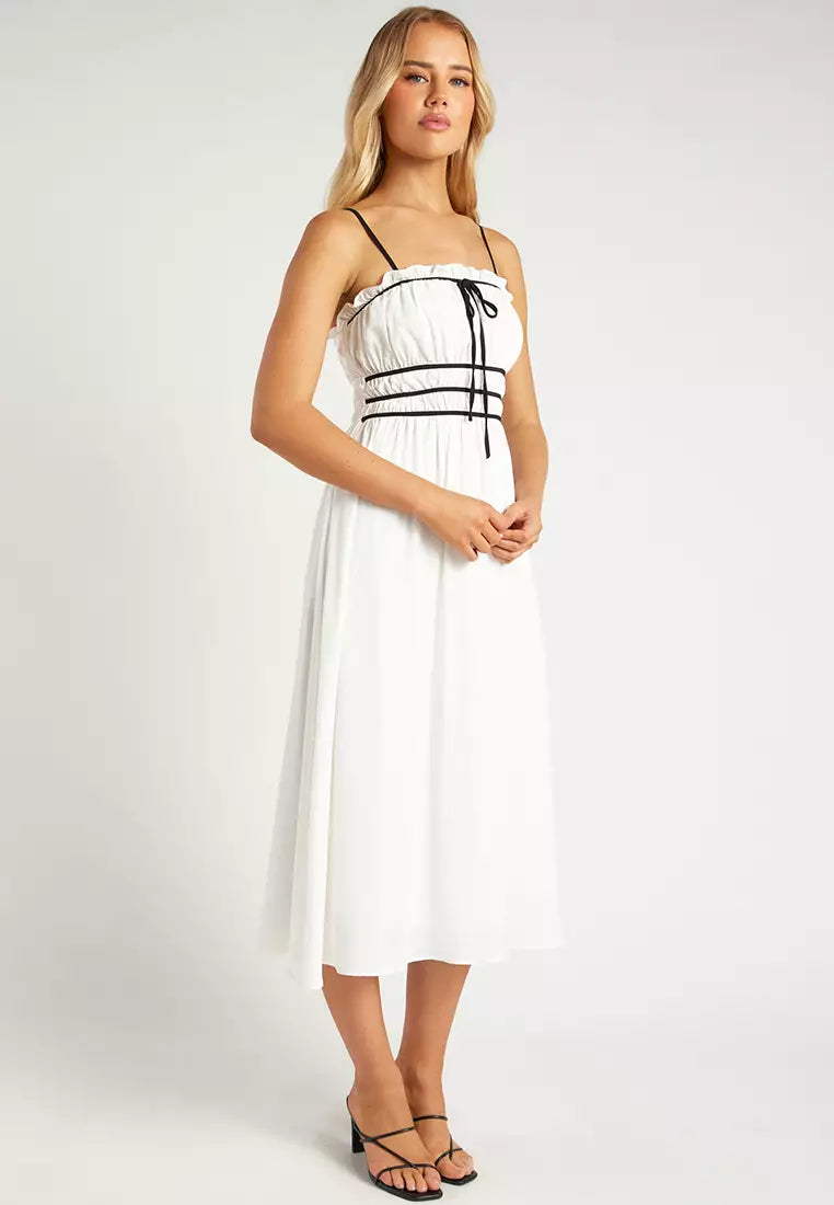 Chiffon Midi Dress