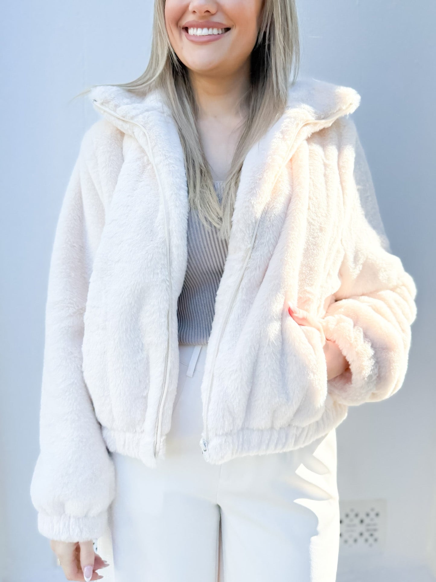 TEDDY ZIPUP JACKET