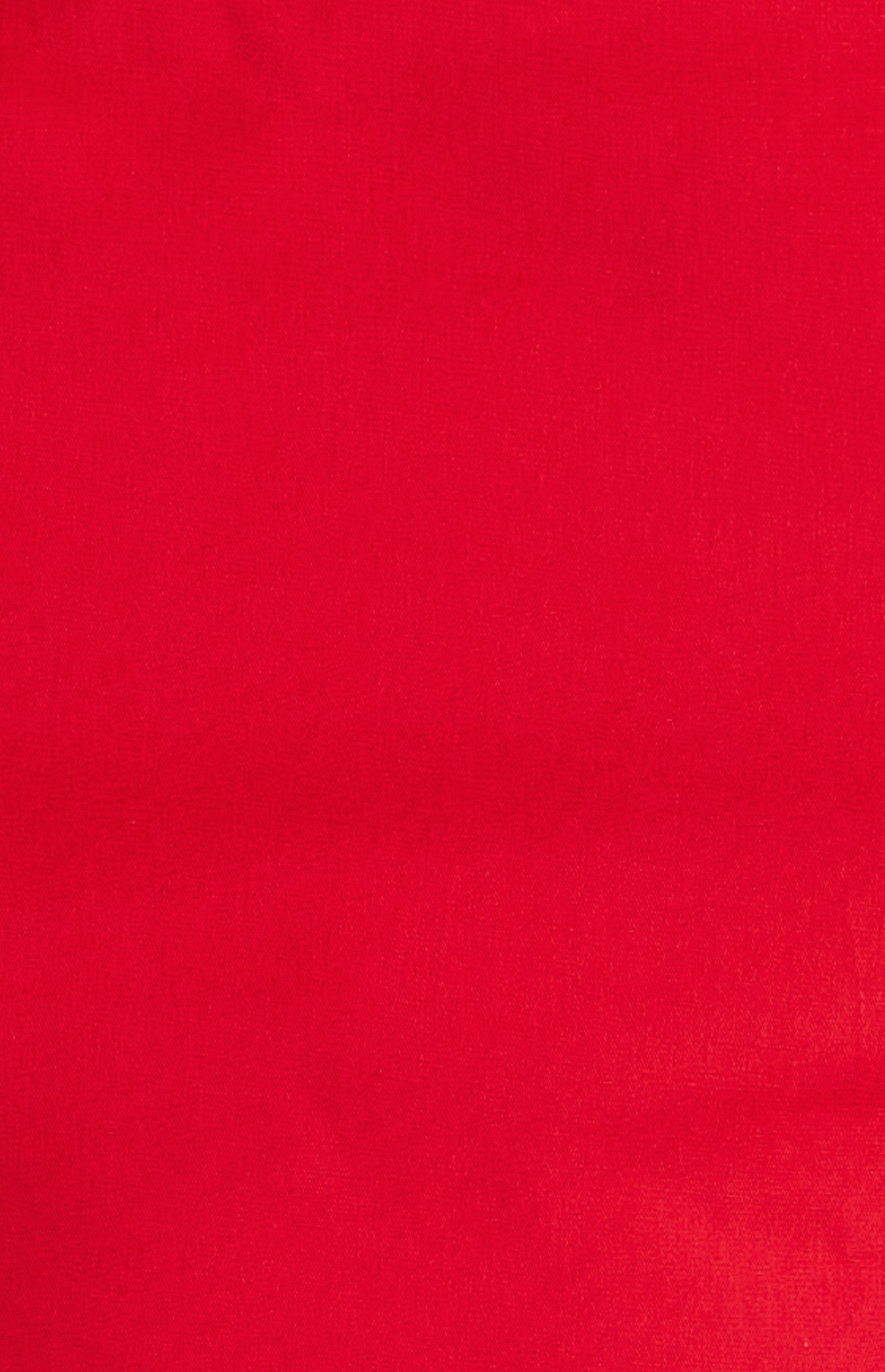 Red Cotton Frill Tiered Skirt